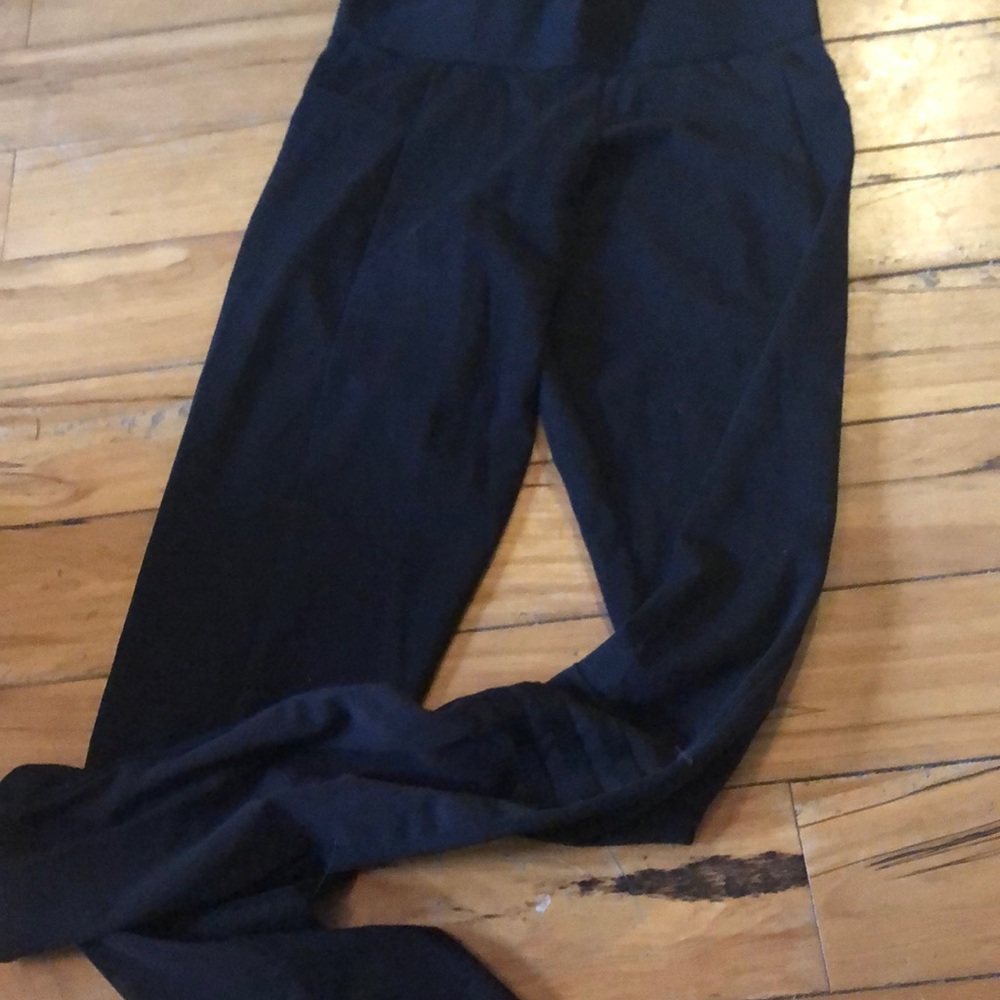 Adidas xs black sheer bottom leg tights - Picture 1 of 6